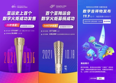 亞運在中國 數字特許商品上線，珍藏賽事中的中國故事